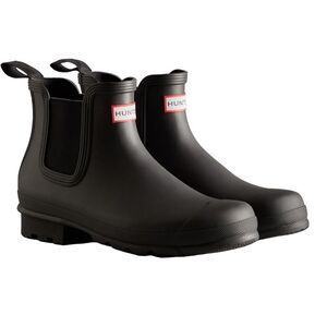 Hunter Mens Original Chelsea Boots / Black